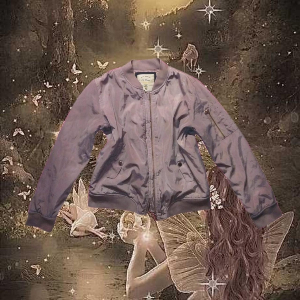Ci Sono rose fairycore bomber jacket